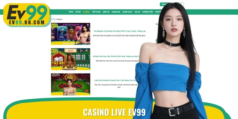 Casino EV99 giúp bạn nhận về vô vàn mẹo cược hay